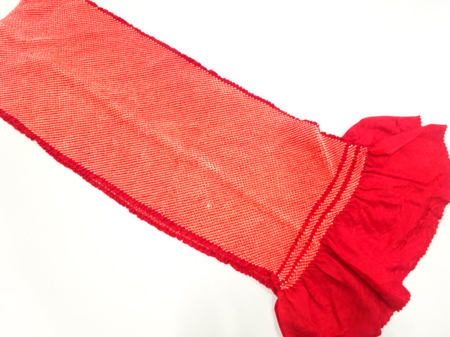 SILK shibori obiage for furisode